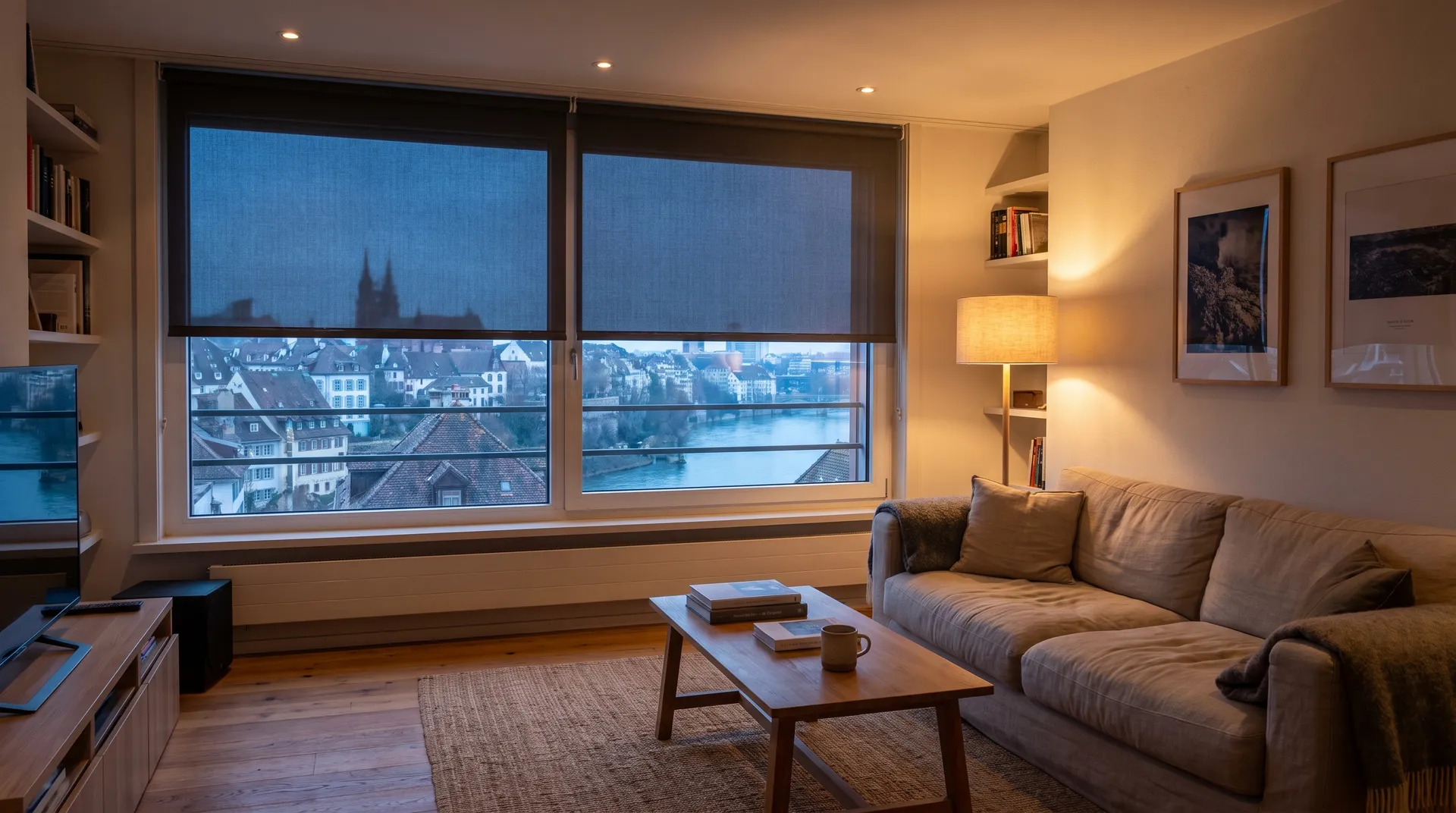Smart Home Wohnzimmer Basel